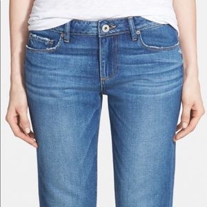 NWT Paige Jimmy Jimmy Crop Jeans In Quincy SZ 28